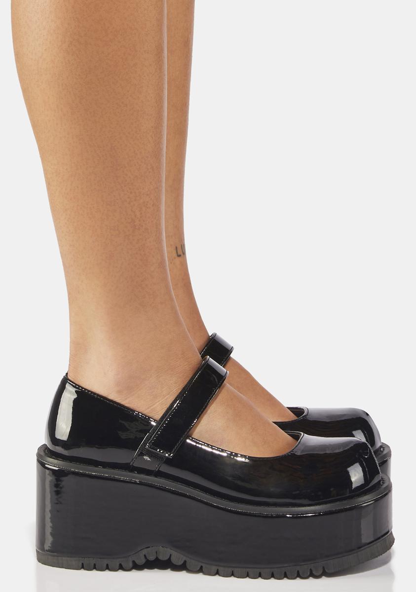 Dollie-01 Platform Mary Janes
