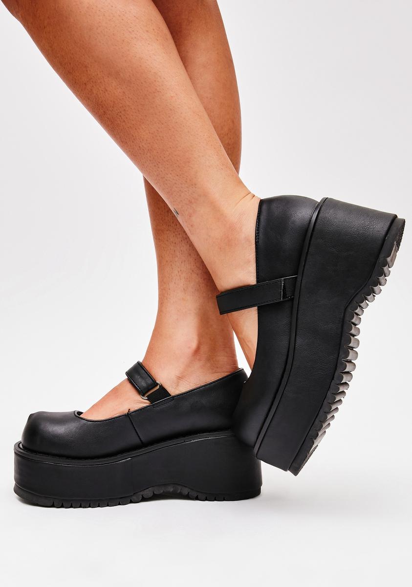Dollie-01 Platform Mary Janes