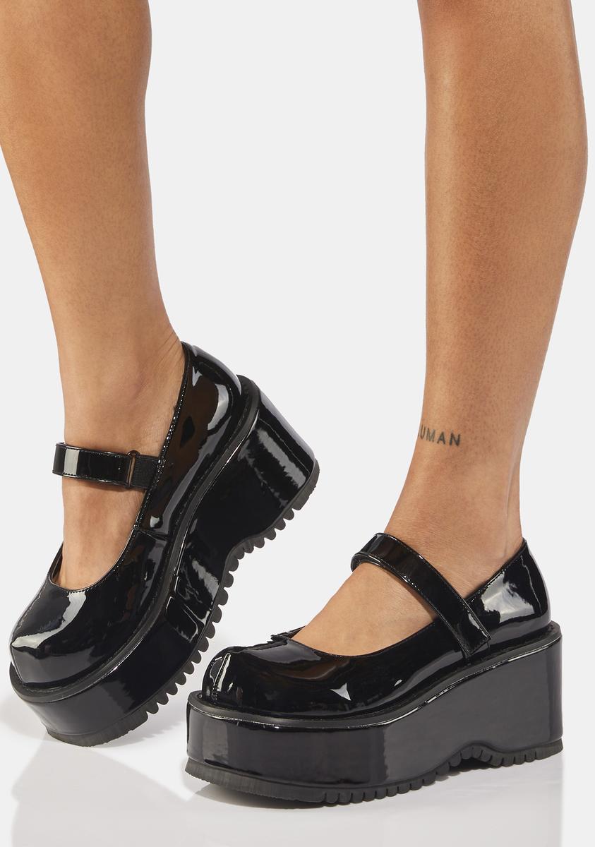 Dollie-01 Platform Mary Janes