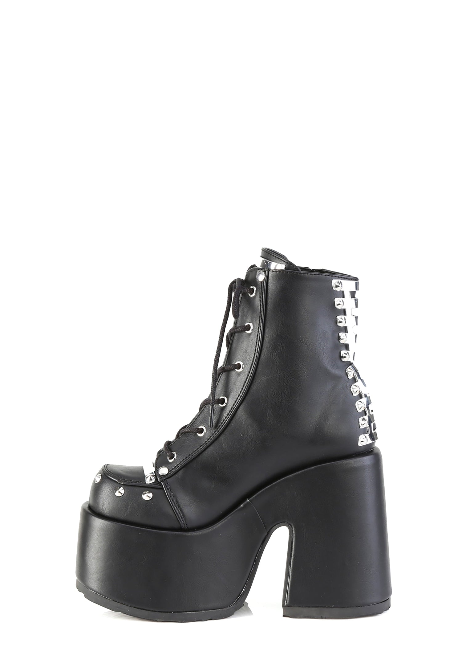 Camel-208 Platform Ankle Boots