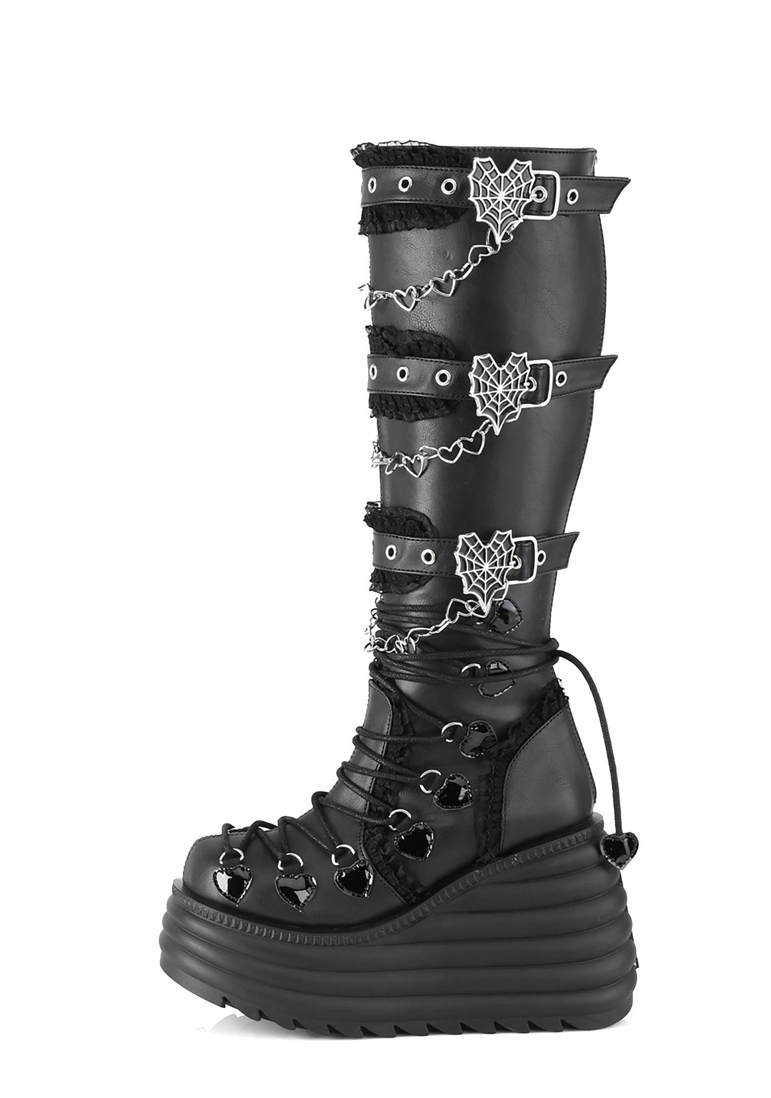 Morte-215 Platform Knee High Boots