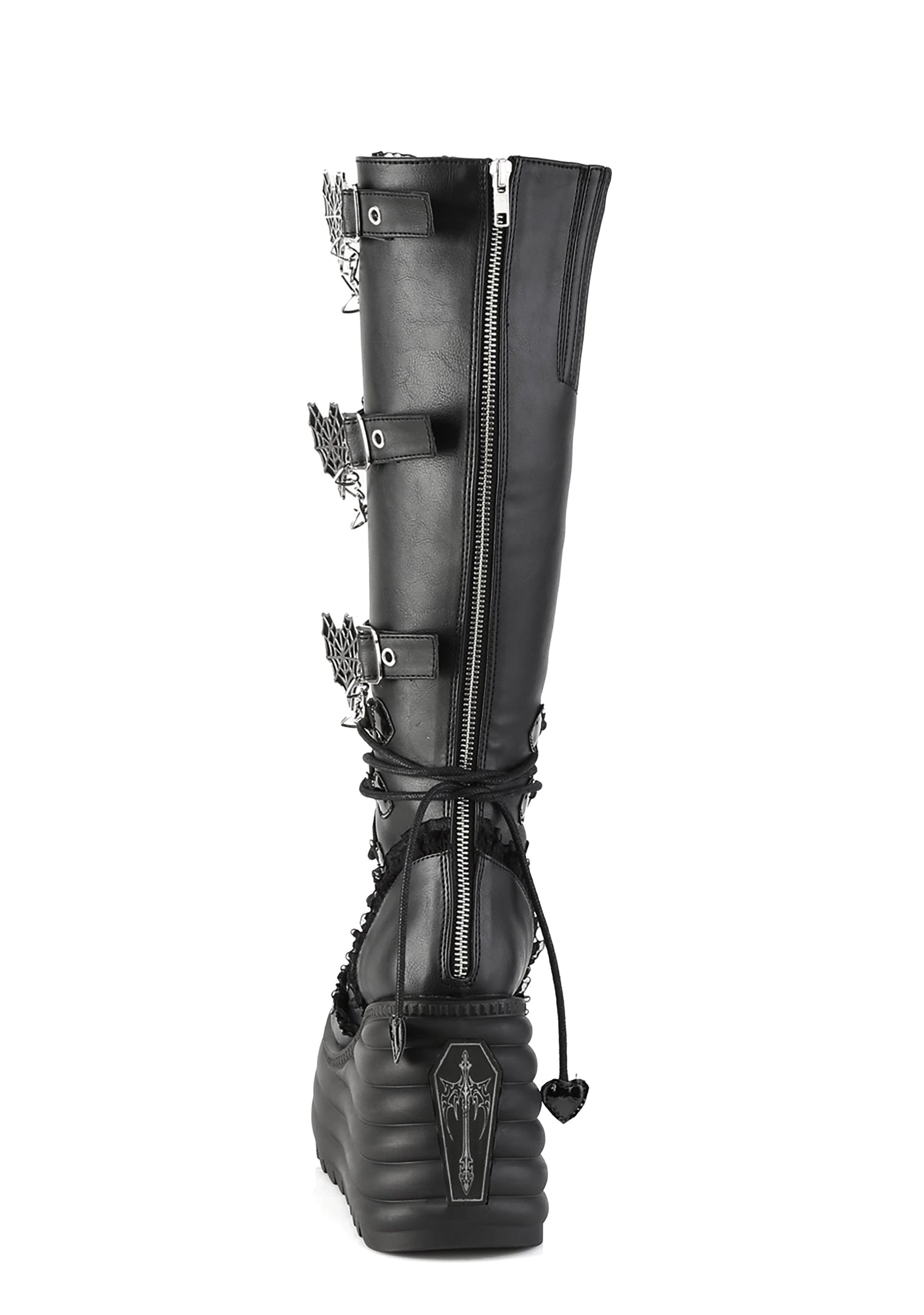Morte-215 Platform Knee High Boots