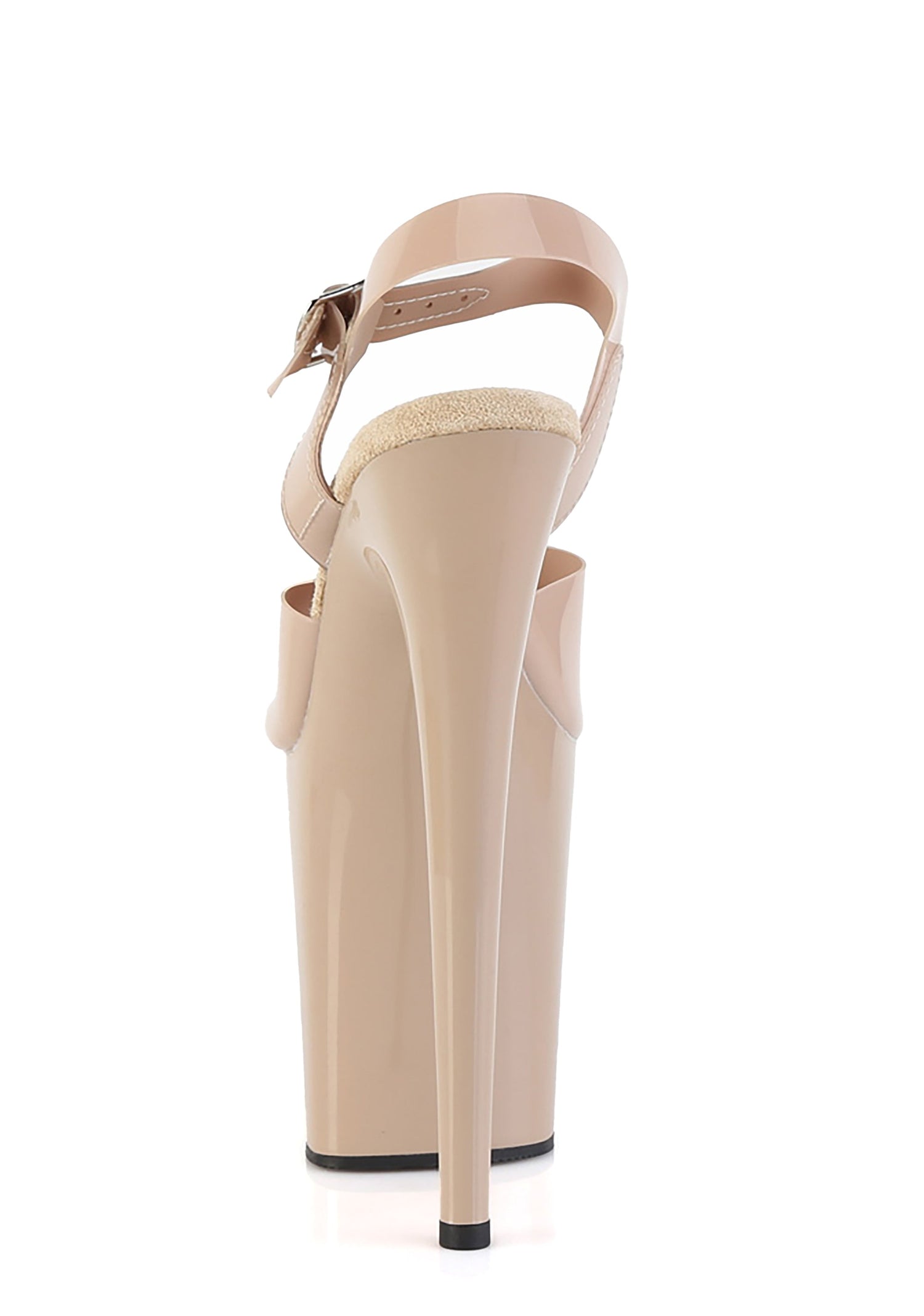 Flamingo-808 Platform Ankle Straps Sandals-Cream
