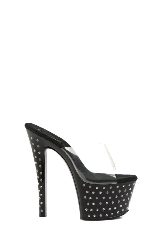 Stardust-701 Platform Slides-Black