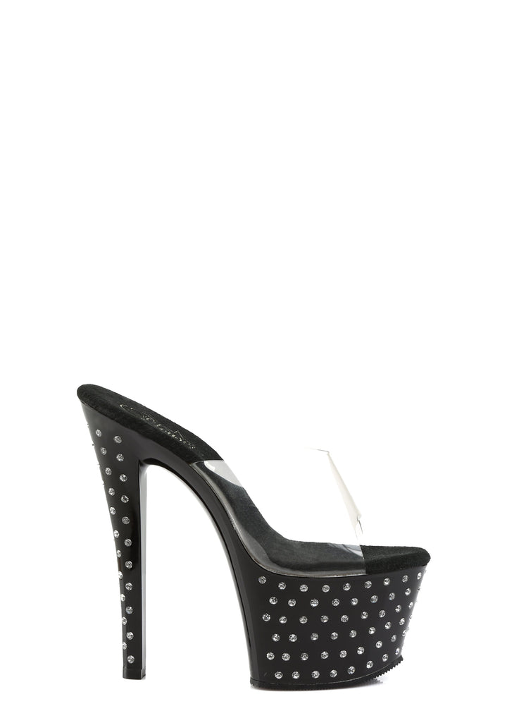 Stardust-701 Platform Slides-Black
