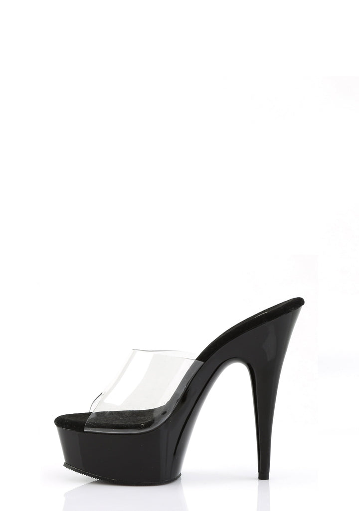 Delight-601 Platform Slides - Black