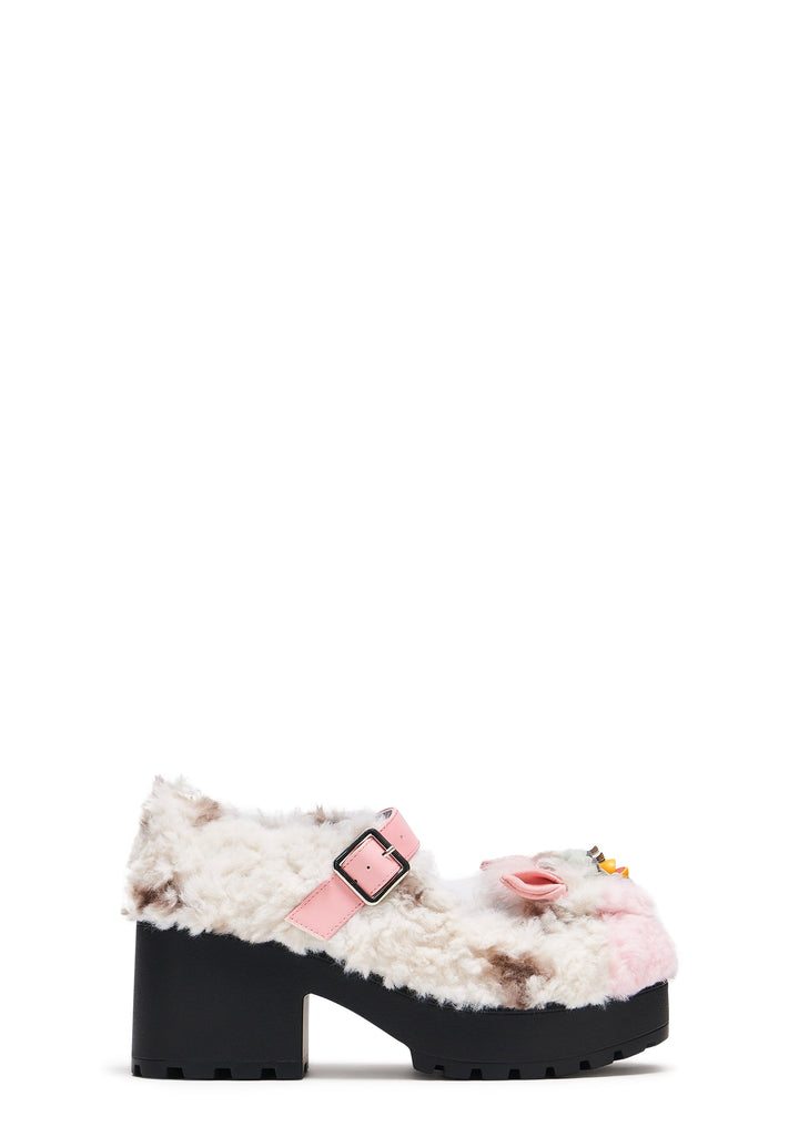 Tira Furby Mary Janes ' Church Mouse Editon'