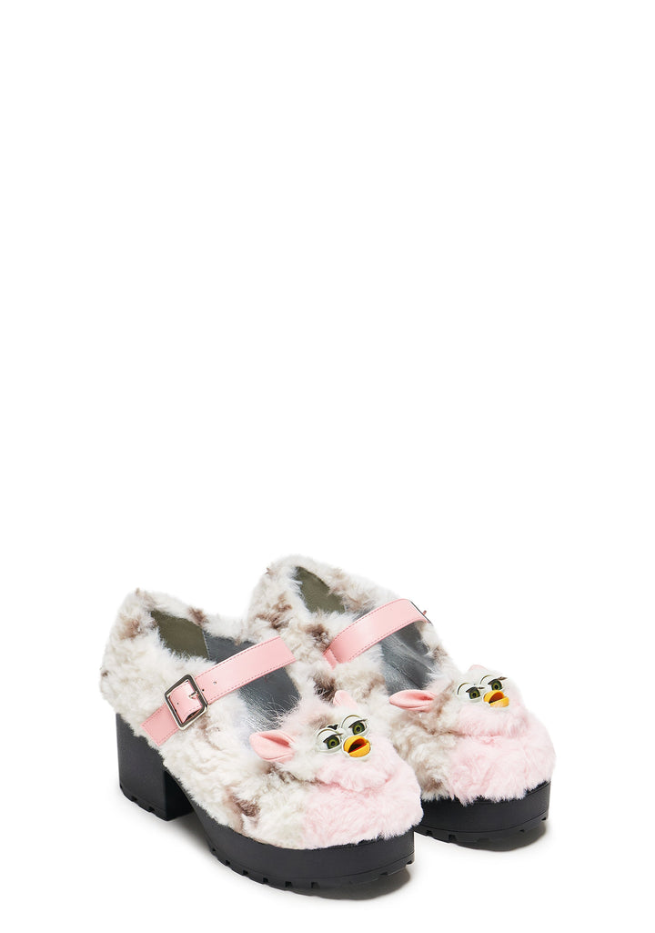Tira Furby Mary Janes ' Church Mouse Editon'