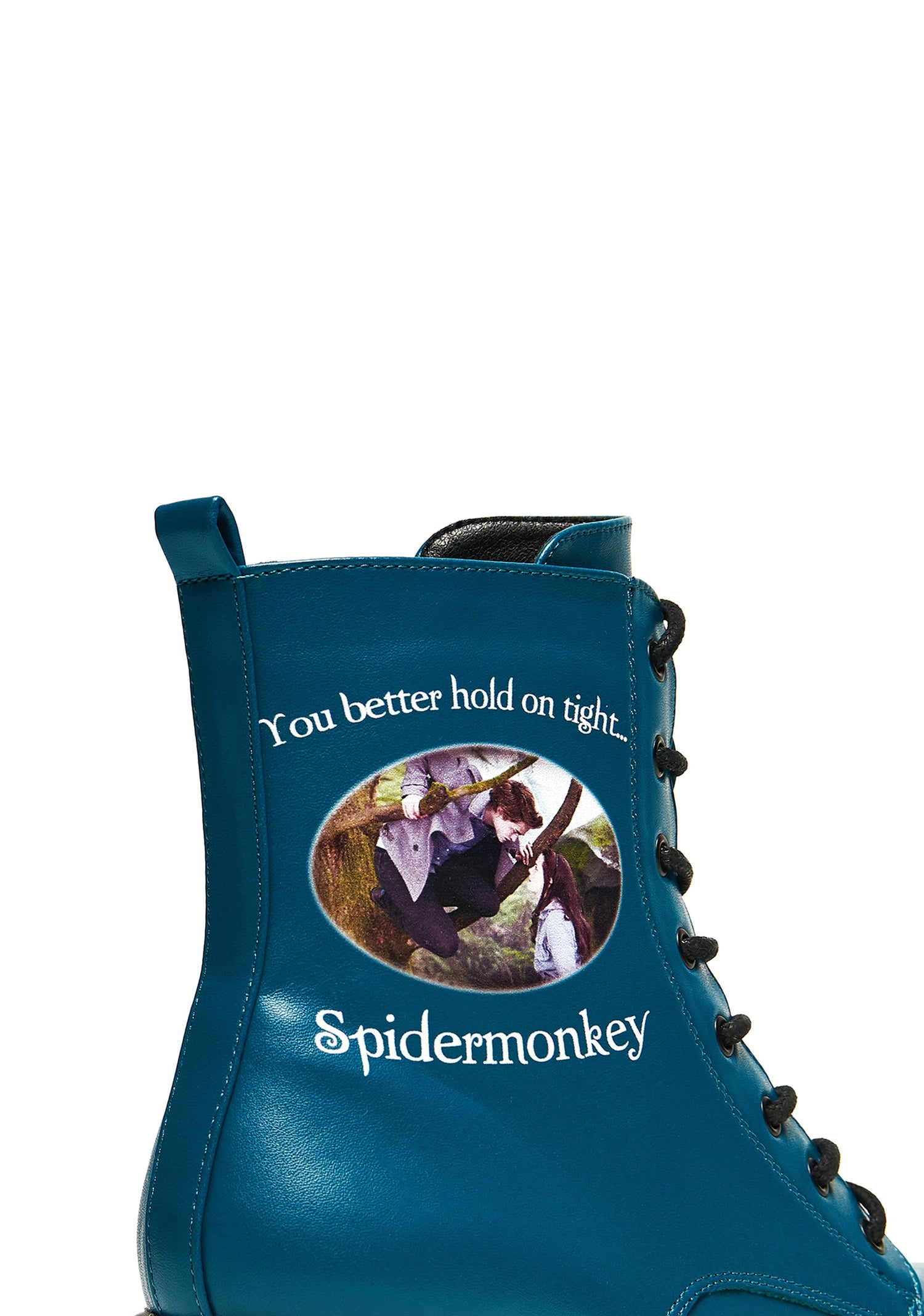 Spidermonkey Military Teal Boots