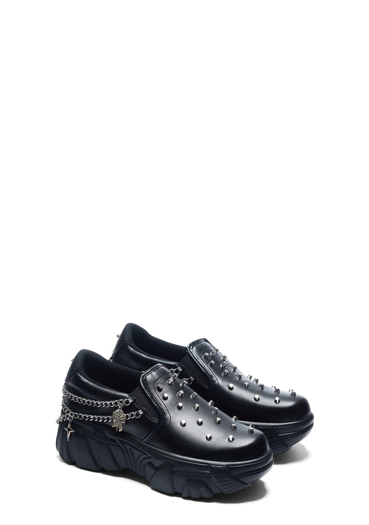 The Summoner Mystic Charm Chunky Slip Ons