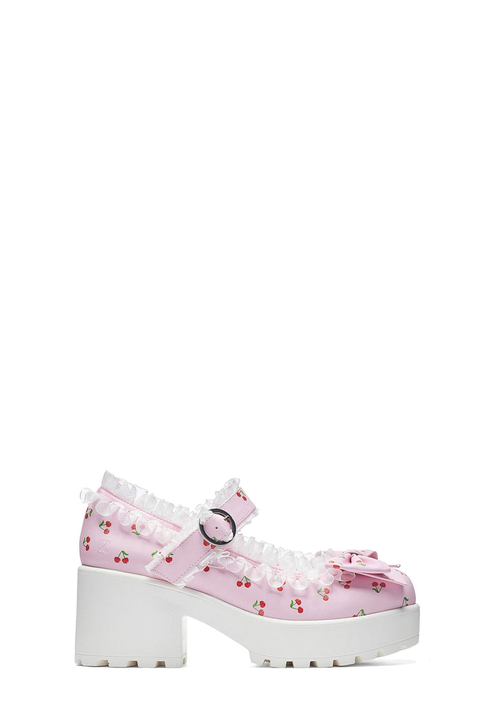 Tira Mary Janes Shoes 'Pink Cherry Bakewell Edition'