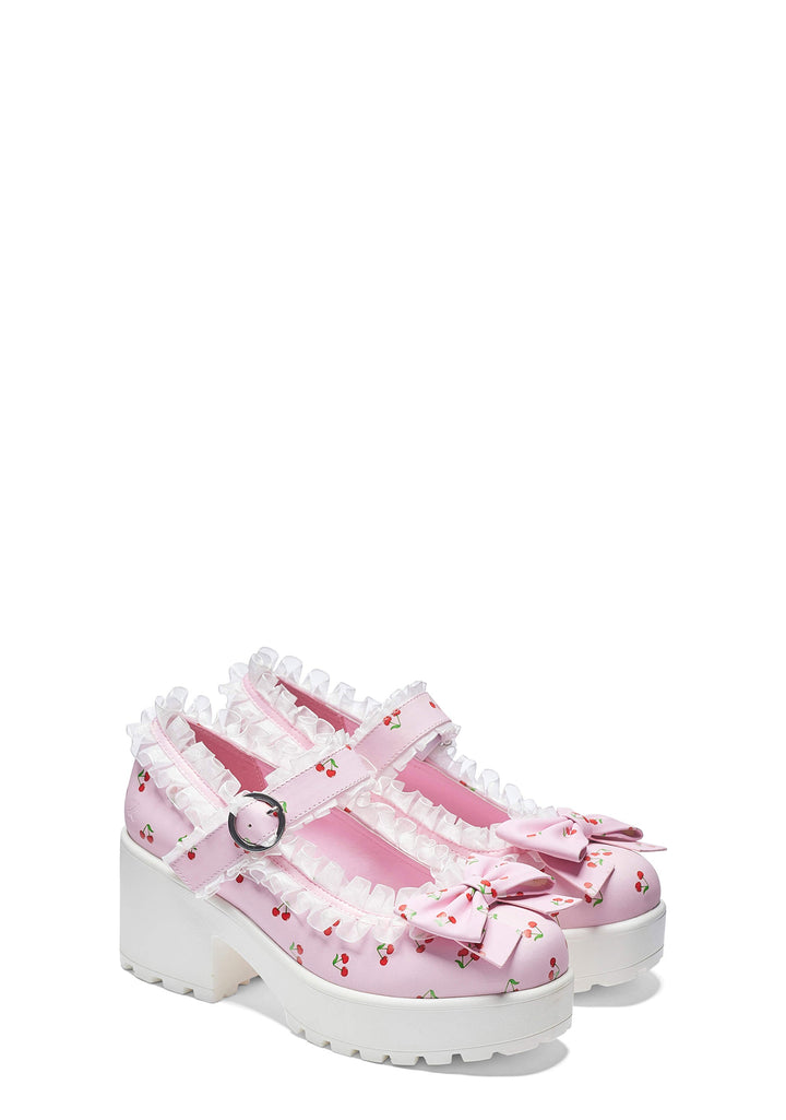 Tira Mary Janes Shoes 'Pink Cherry Bakewell Edition'