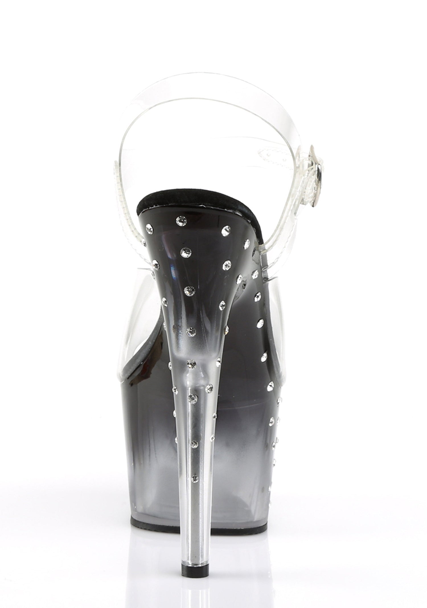 Stardust-708 Platform Ankle Strap Sandals-Smoke