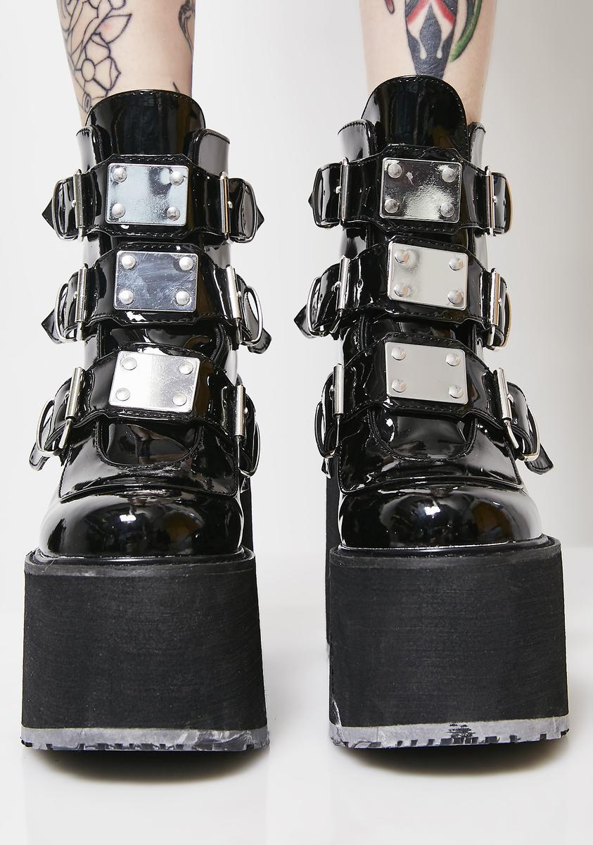 Swing-105 Platform Ankle Boots - Patent