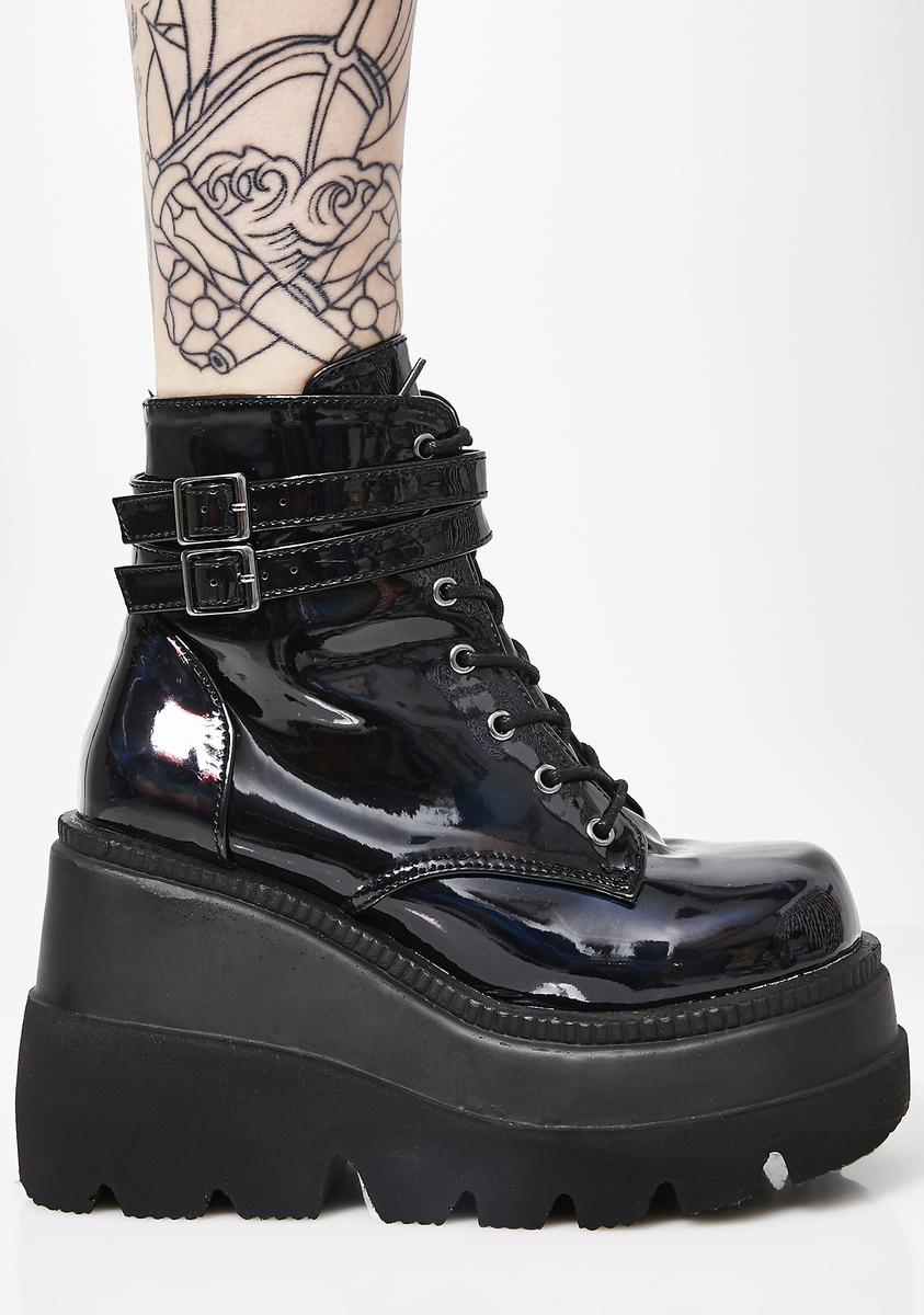 Shaker-52 Platform Ankle Boots