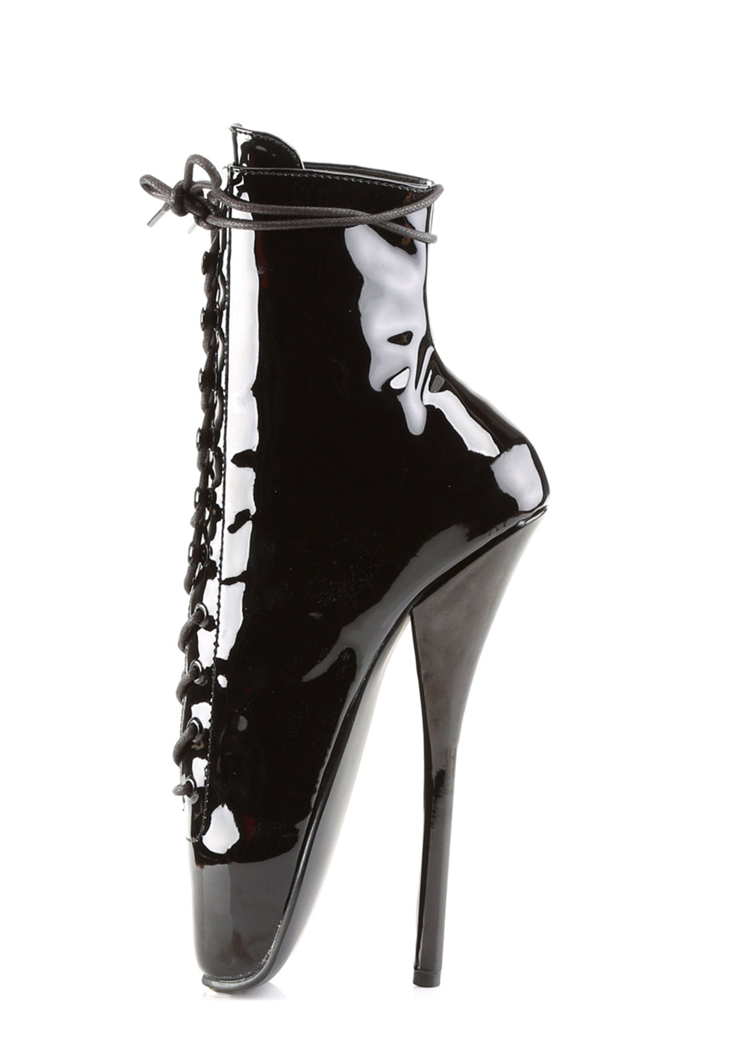 Ballet-1020 Spike Heel Ballet Ankle Boots