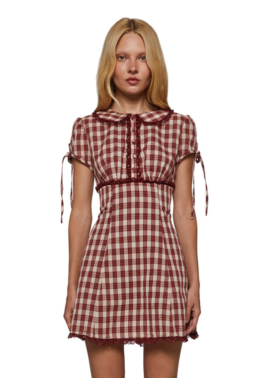 Dawn Gingham School Girl Dress