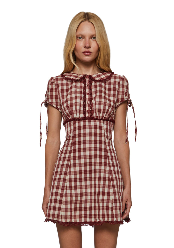 Dawn Gingham School Girl Dress