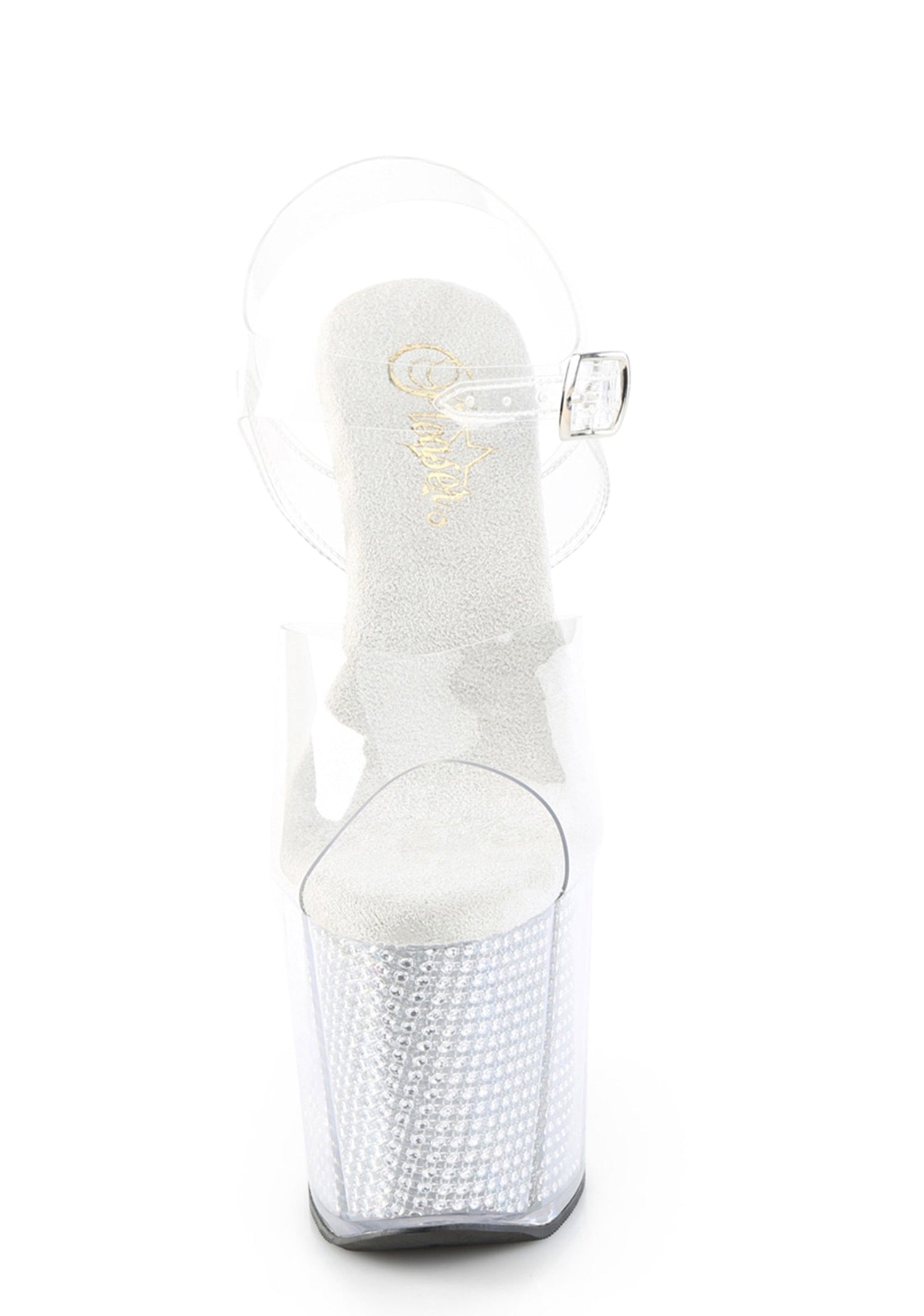 Amaze-808SRS Rhinestone Platform Sandals