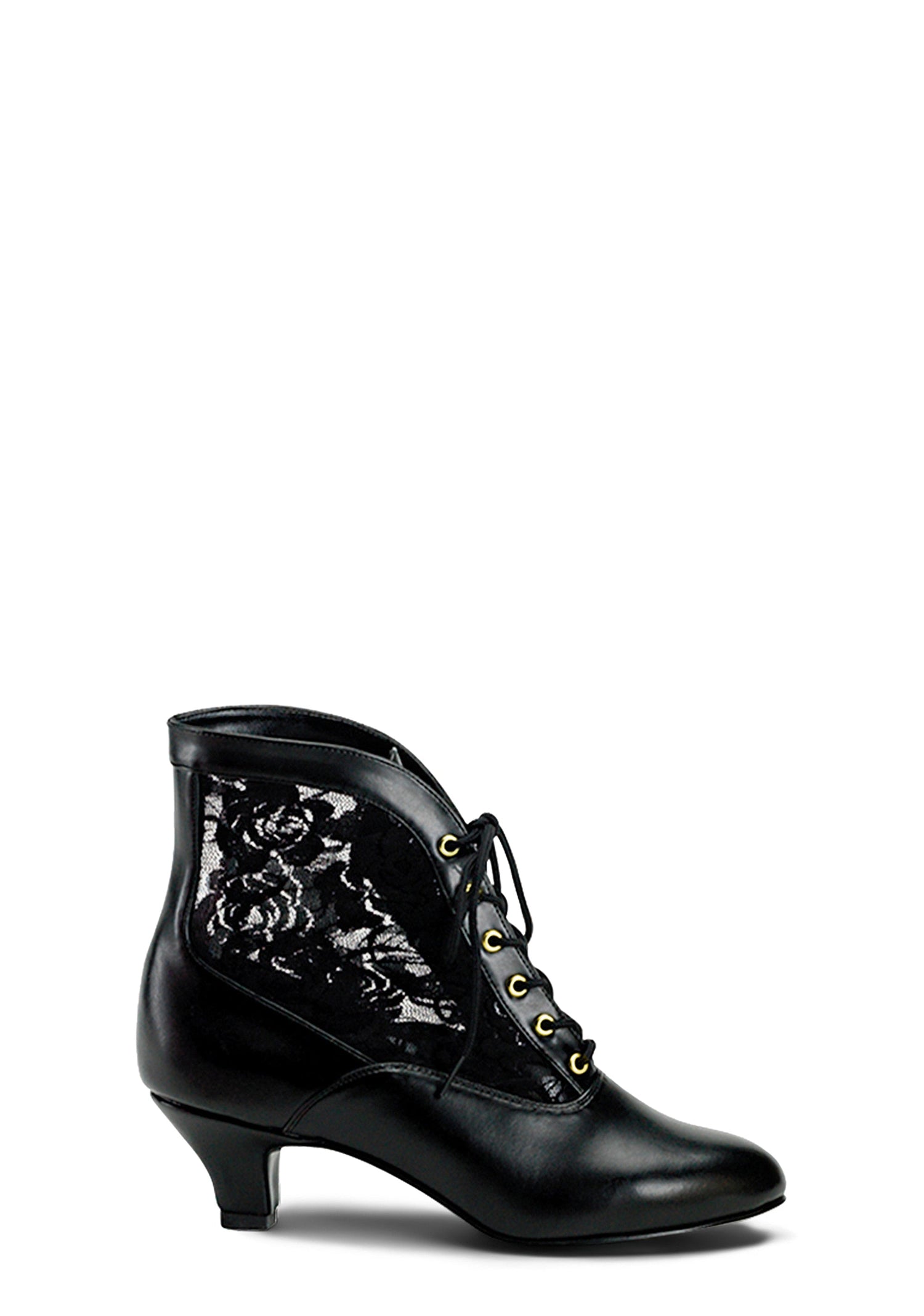 Dame-05  Lace Ankle Boots