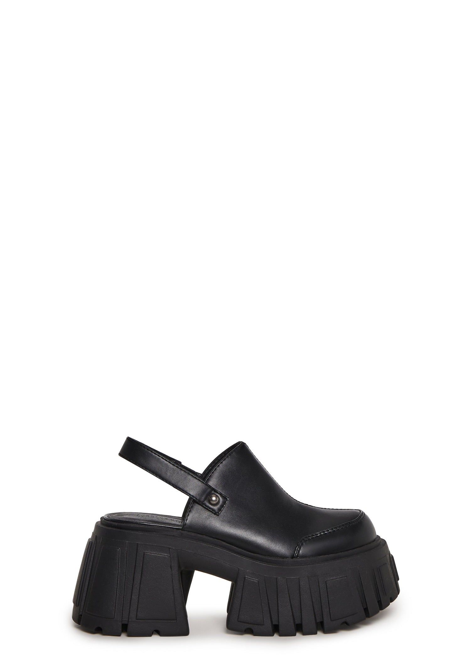 Utopia Platform Mules - Black
