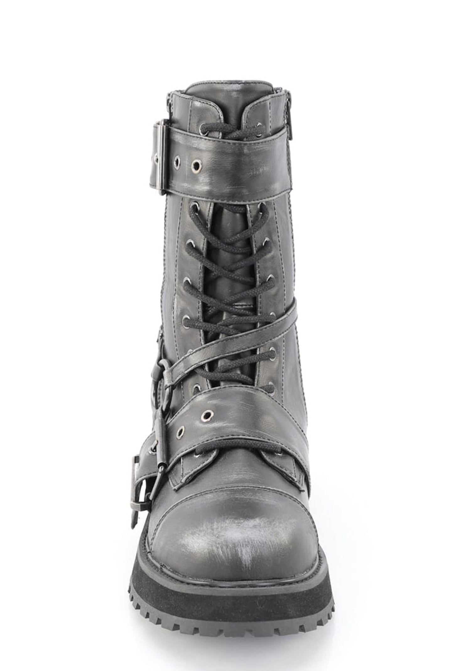 Valor-220 Mid Calf Combat Boots - Black