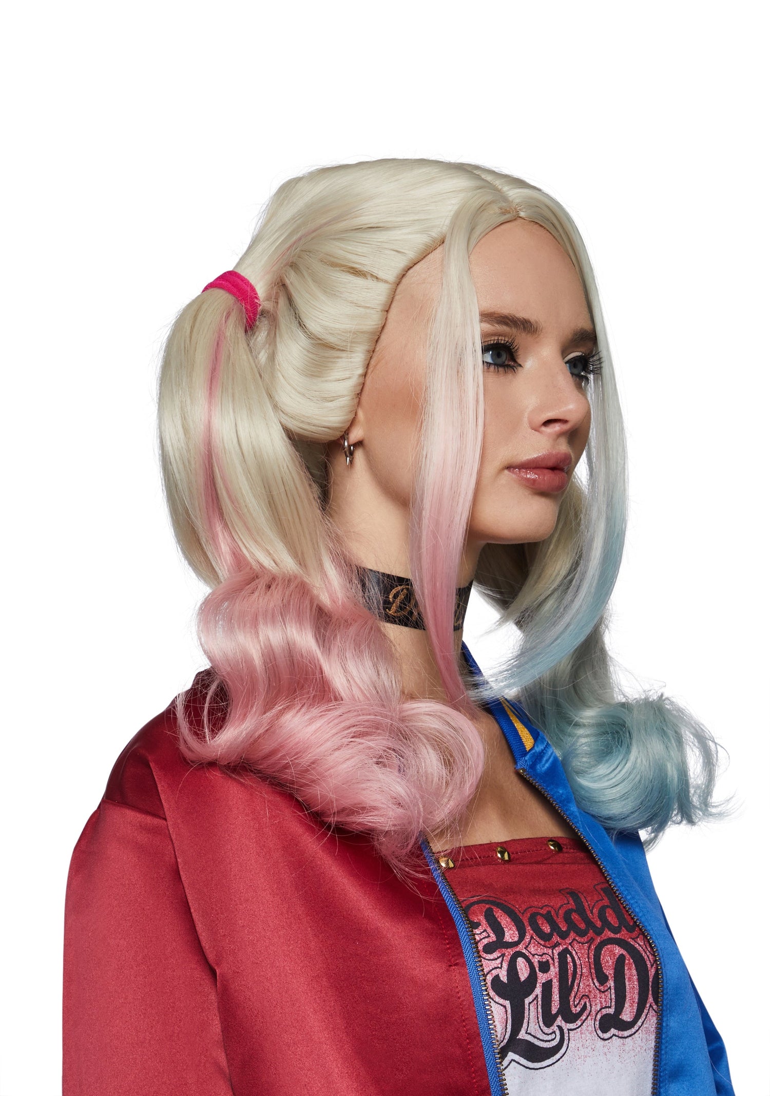 Little Maniac Pigtails Costume Wig