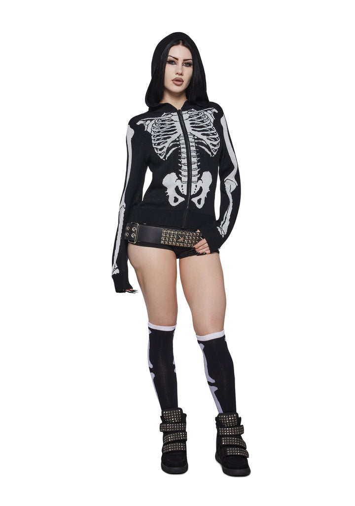 Skeleton Stories Sweater Hoodie