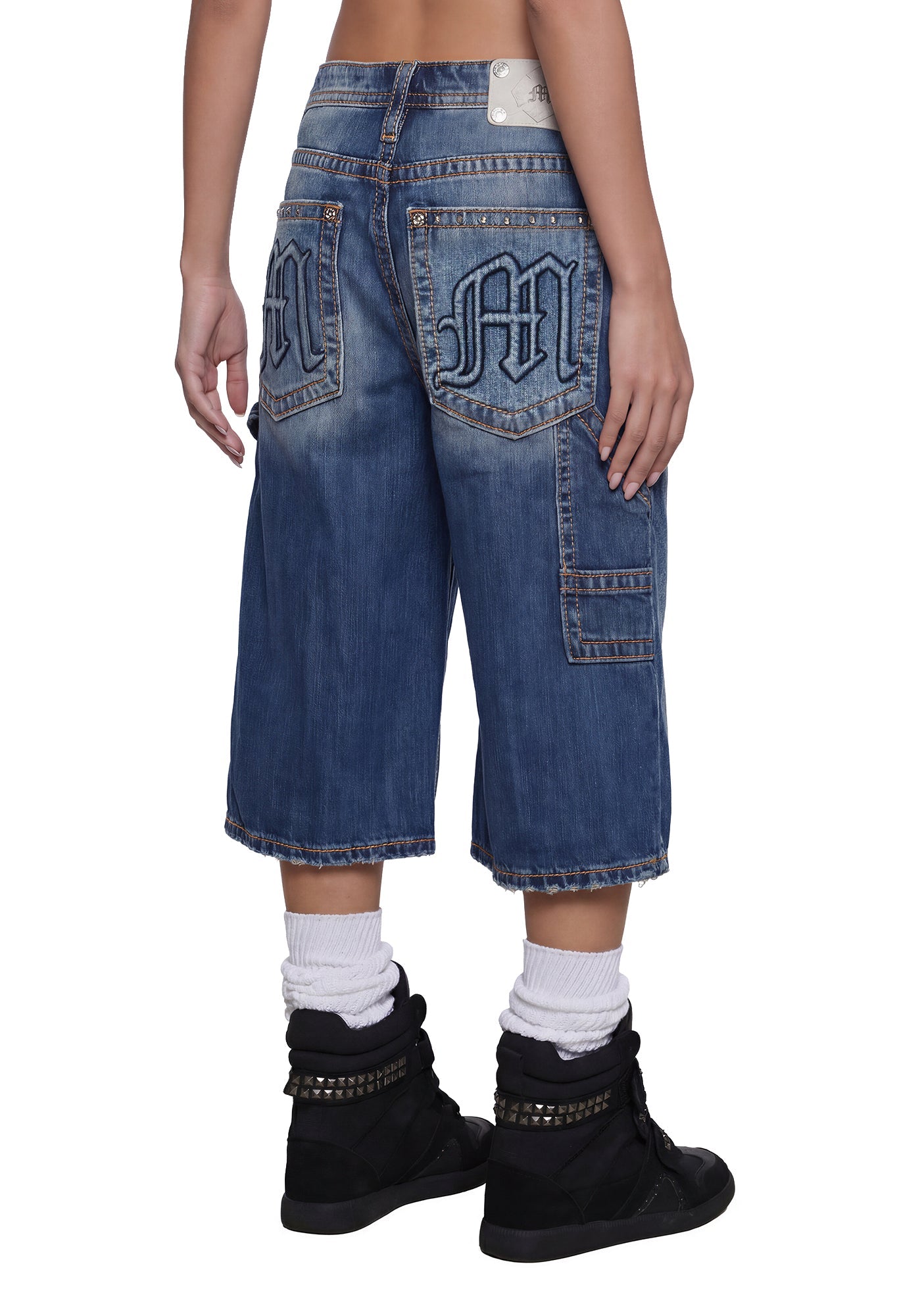 Kaitlyn Baggy Utility Jorts