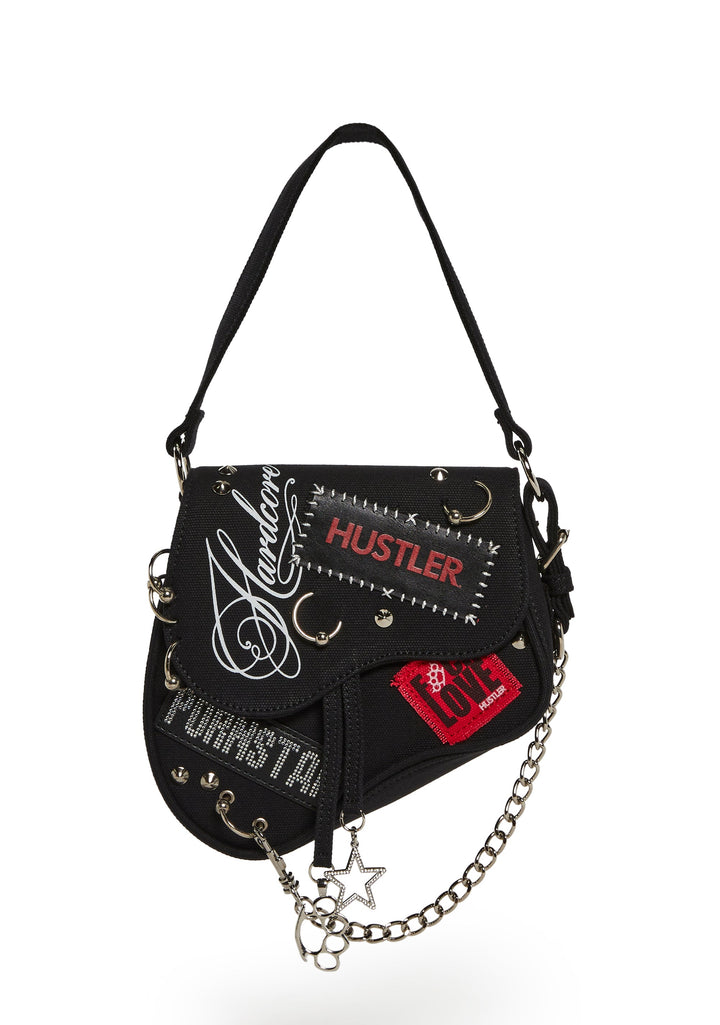 X-Clusive Patchwork Saddle Bag