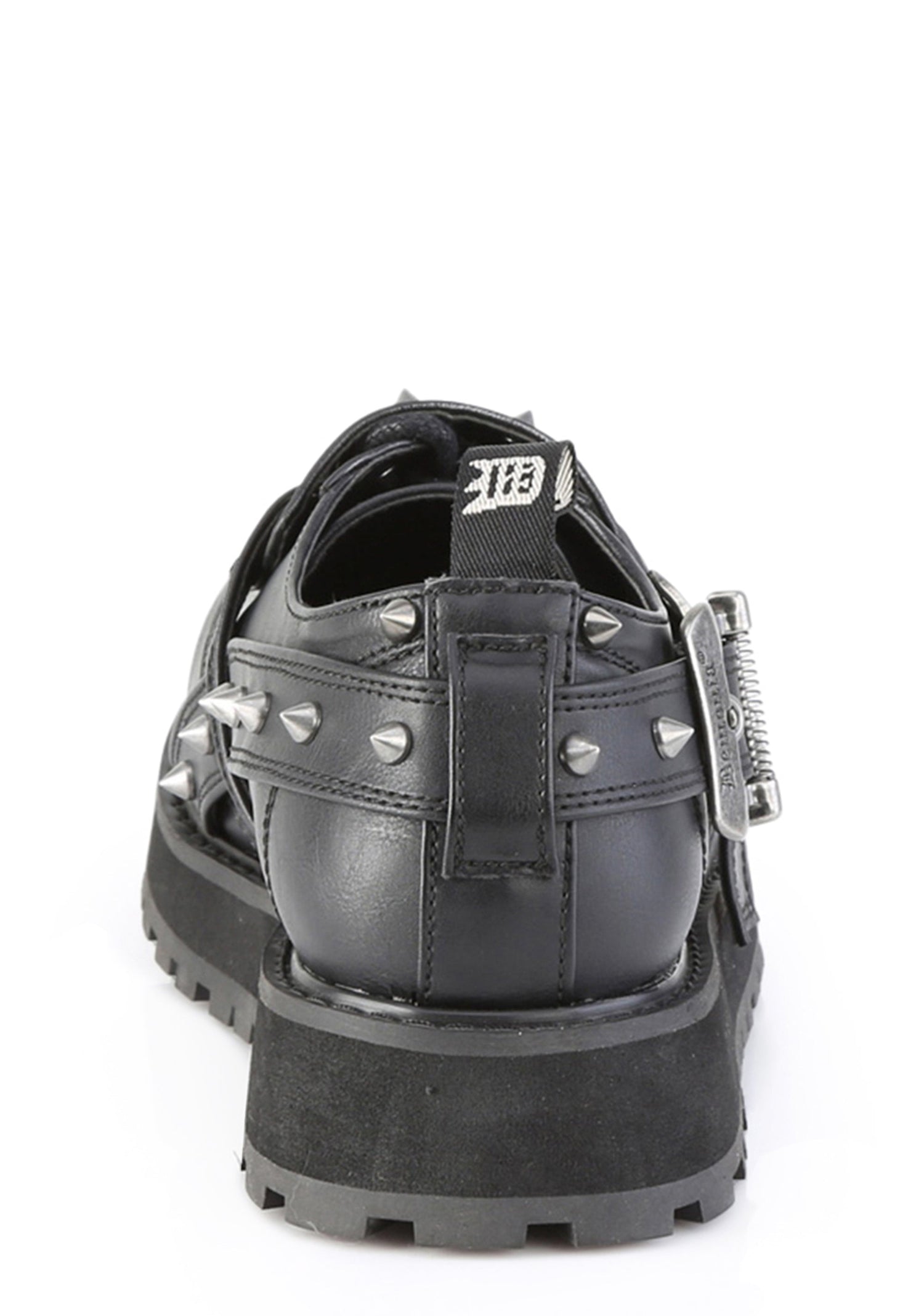 Valor-38 Studded Oxford Platform Shoes