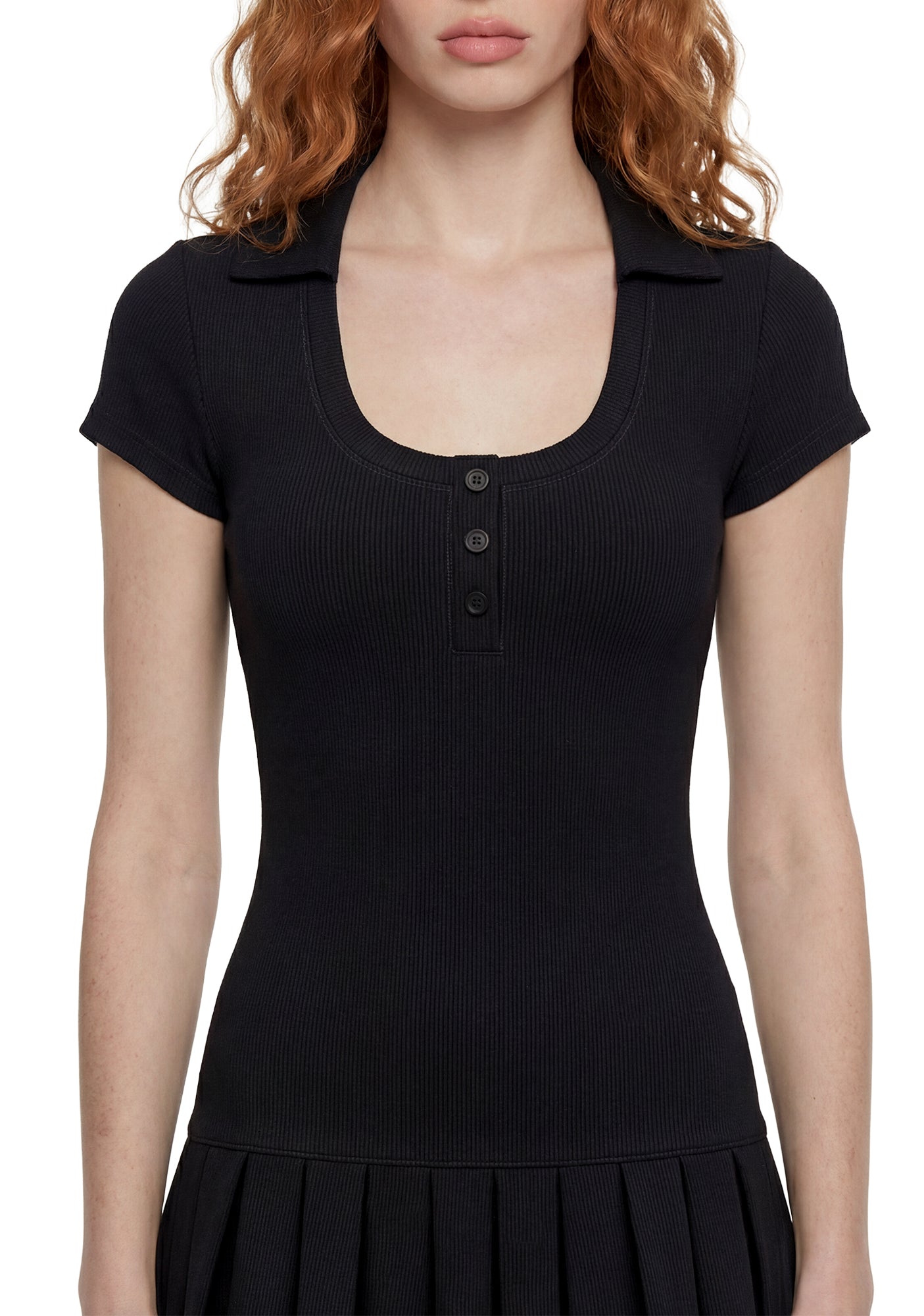 Tashi Tennis Dress - Black