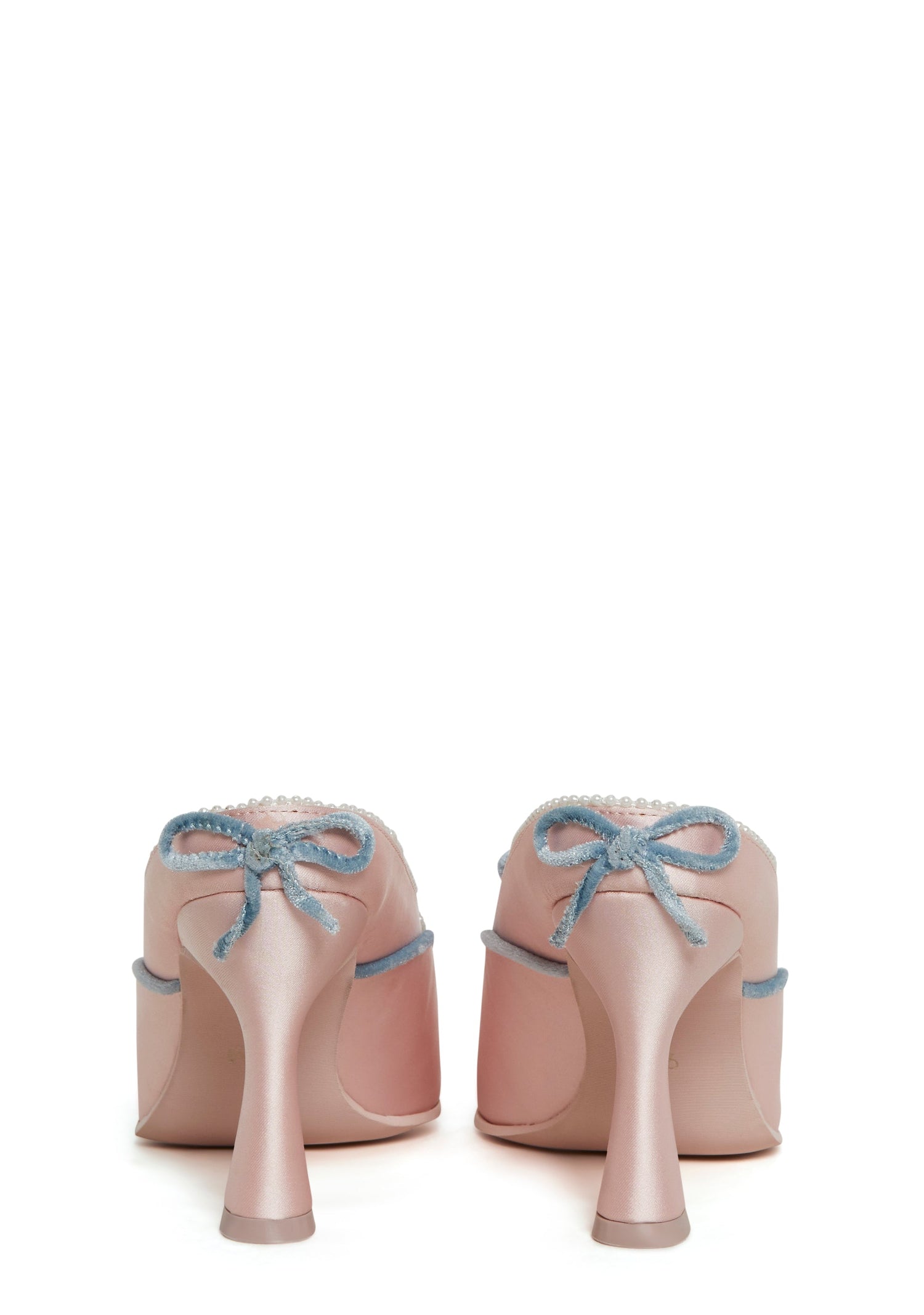 Victorian Mule Pointed Heels