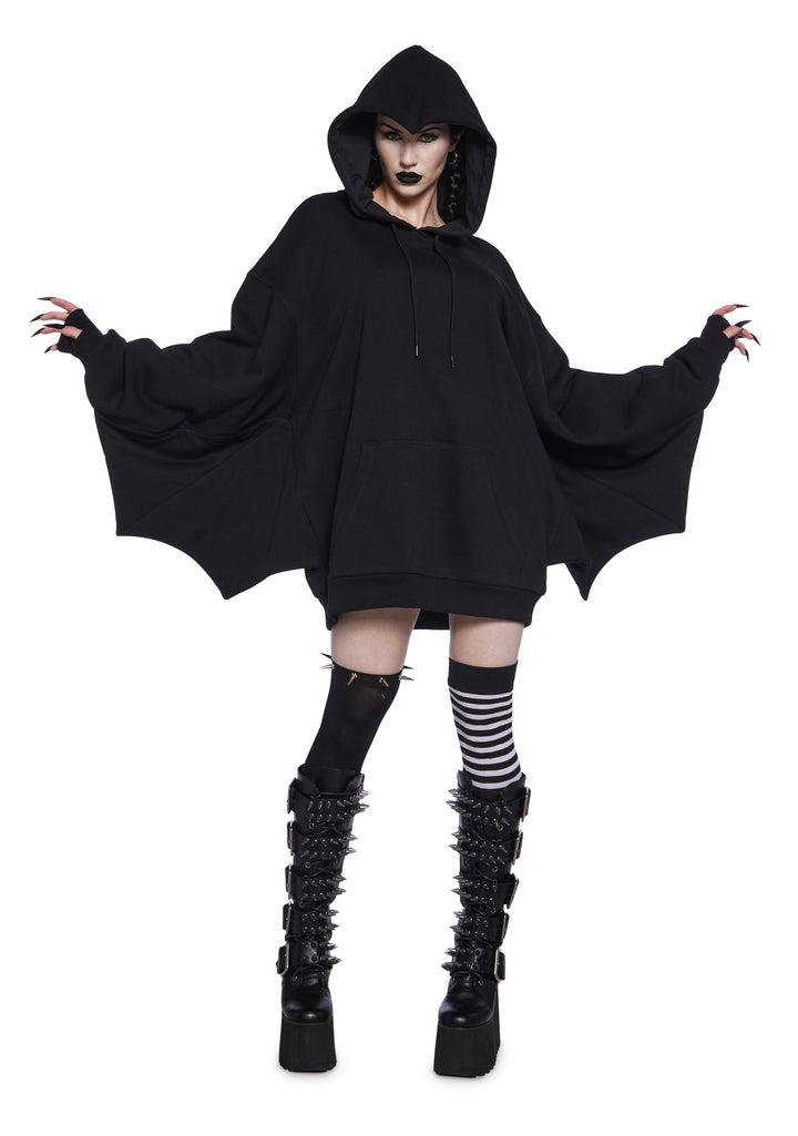 Nocturnal Embrace Pullover Hoodie
