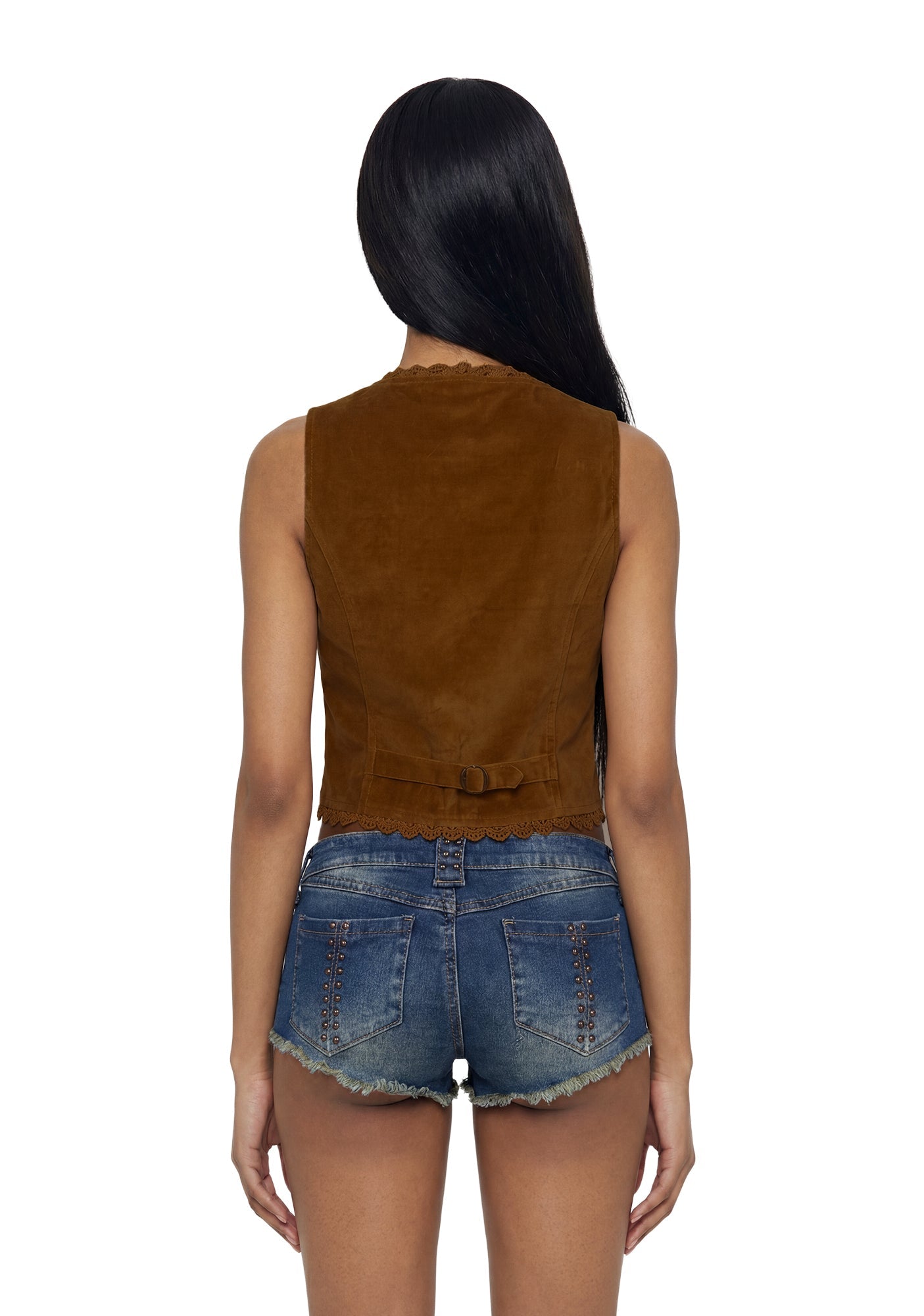 Sienna Velvet Vest