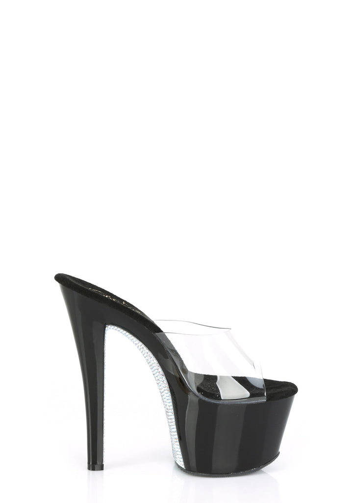Sky-301CRS Platform Slides-Black