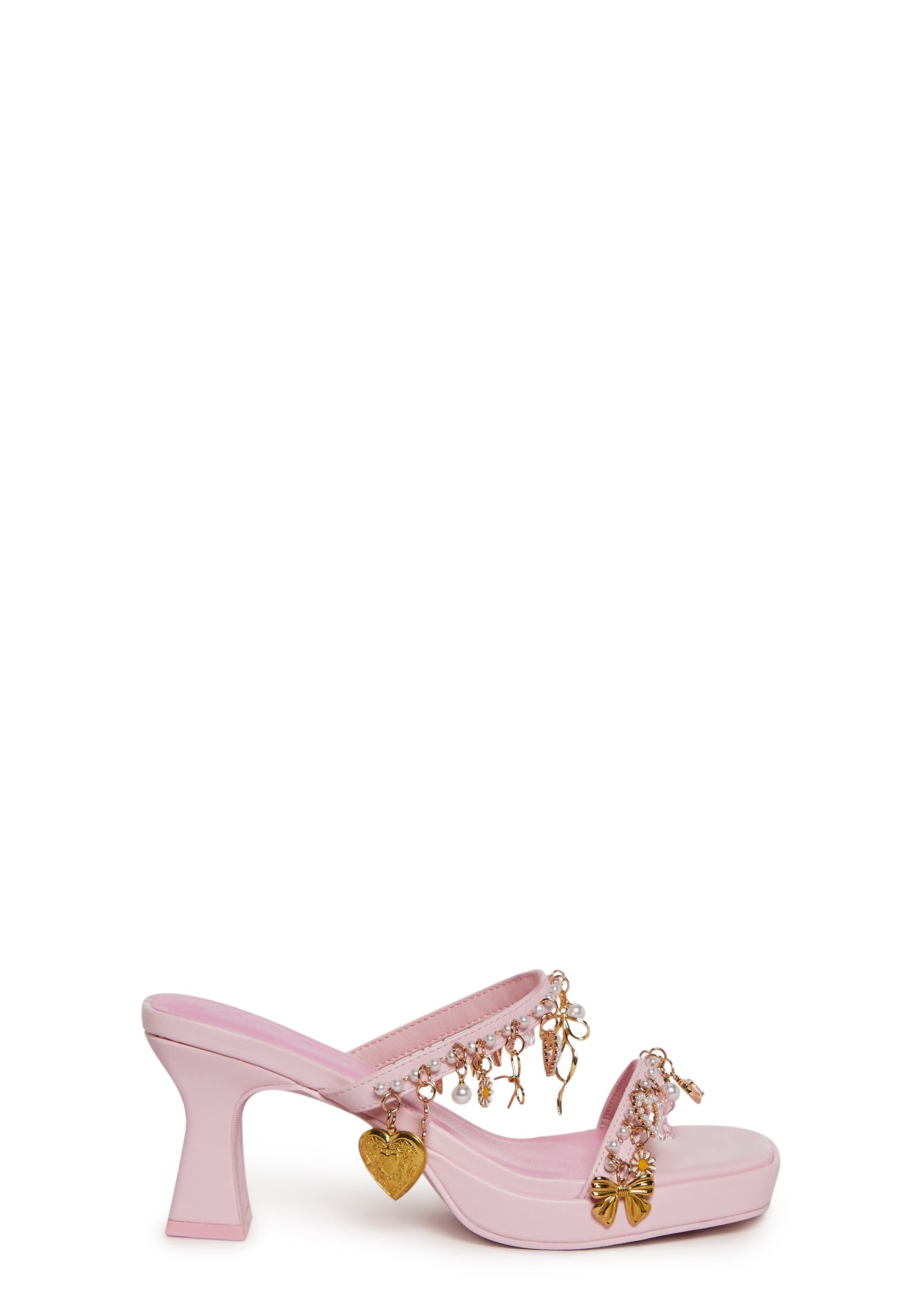 Charms and Cheer Sandals - Pink