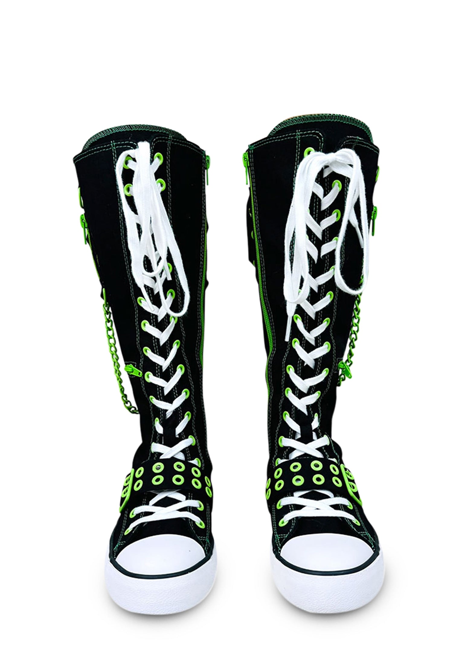 Rawr XD OG Knee High Sneakers - Green