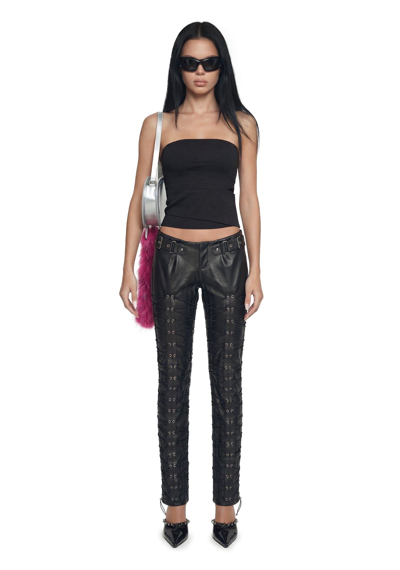 Corset Low Waist Pants