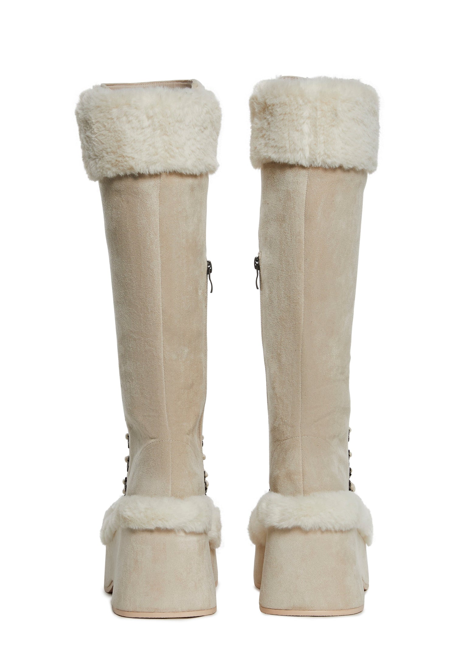 Flash On Platform Boots