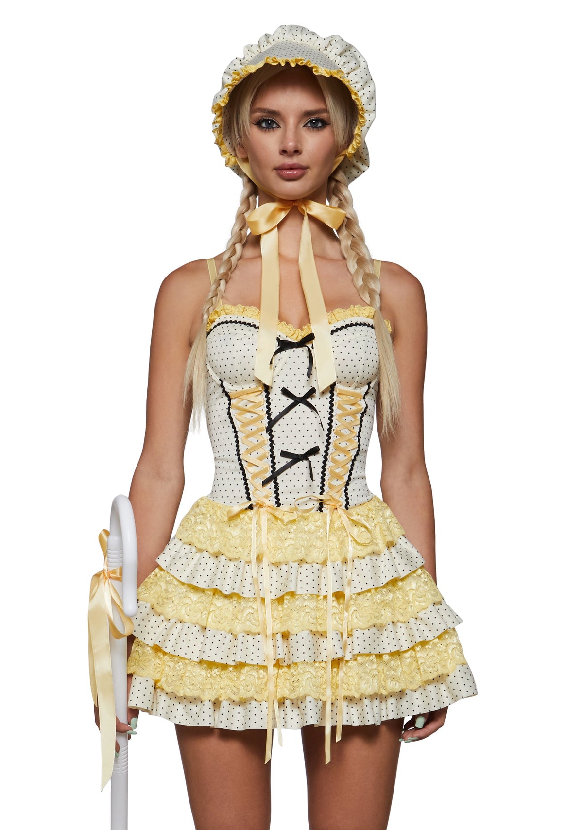 Little Bo-Peep Dress Costume - Yellow