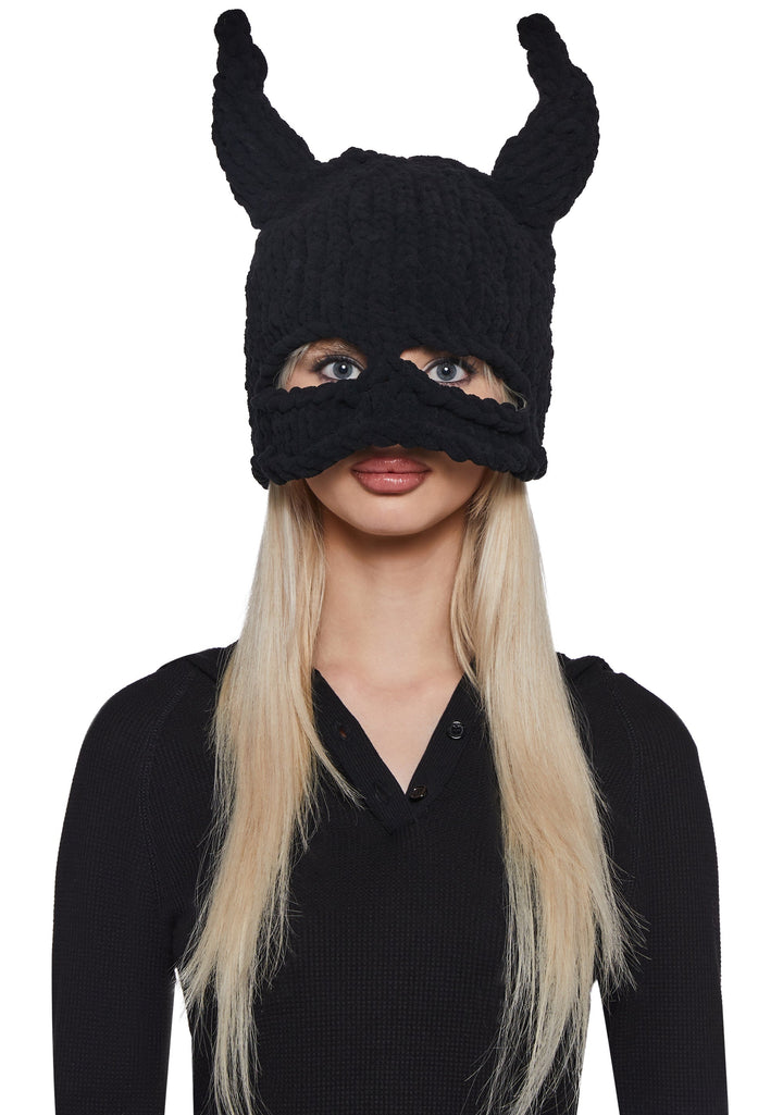 Spooky Winter Knit Beanie