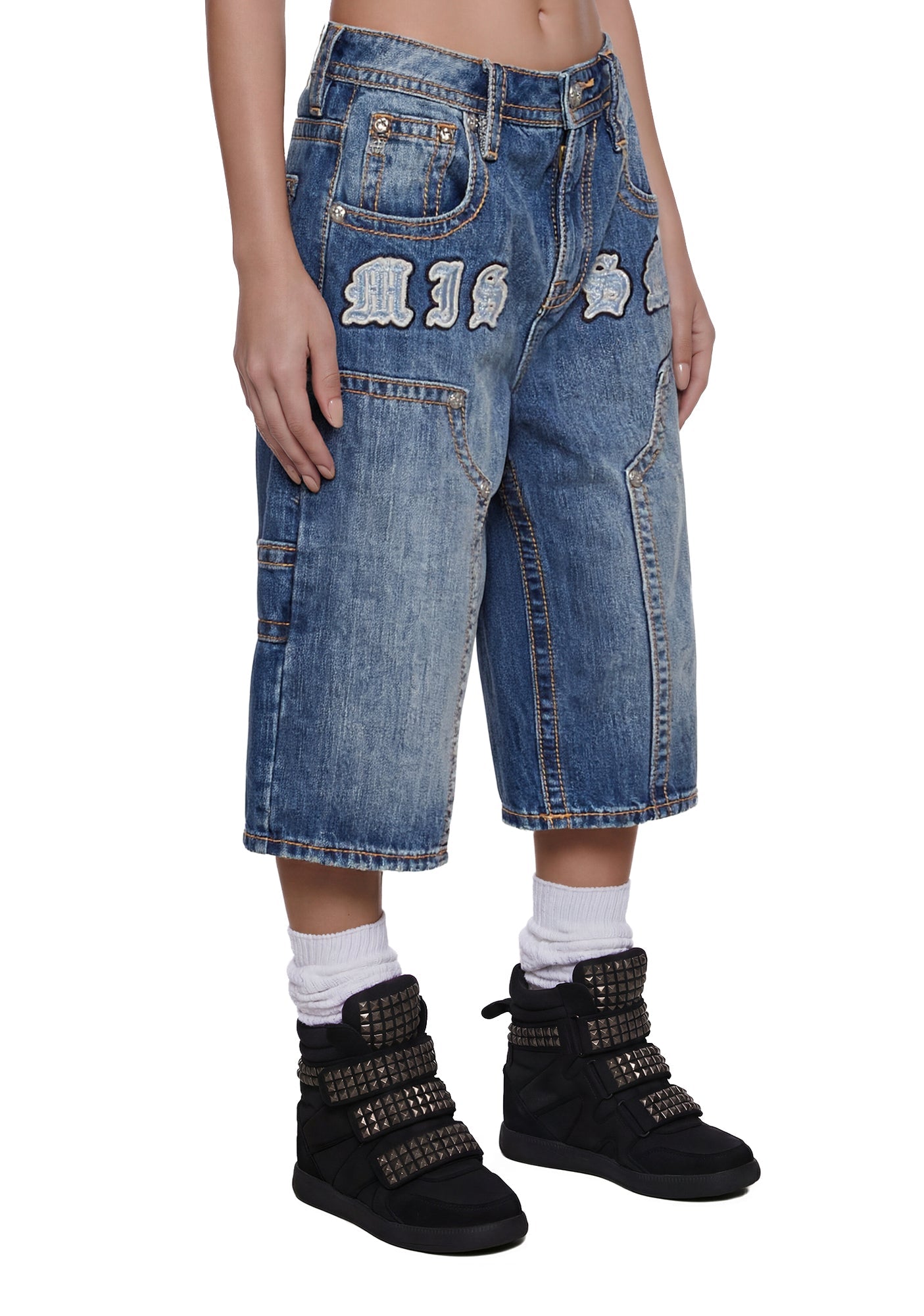 Kaitlyn Baggy Utility Jorts