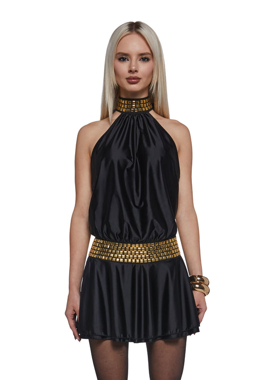 Celestial Moves Studded Dress