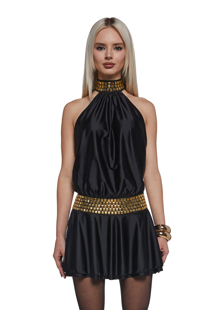 Celestial Moves Studded Dress