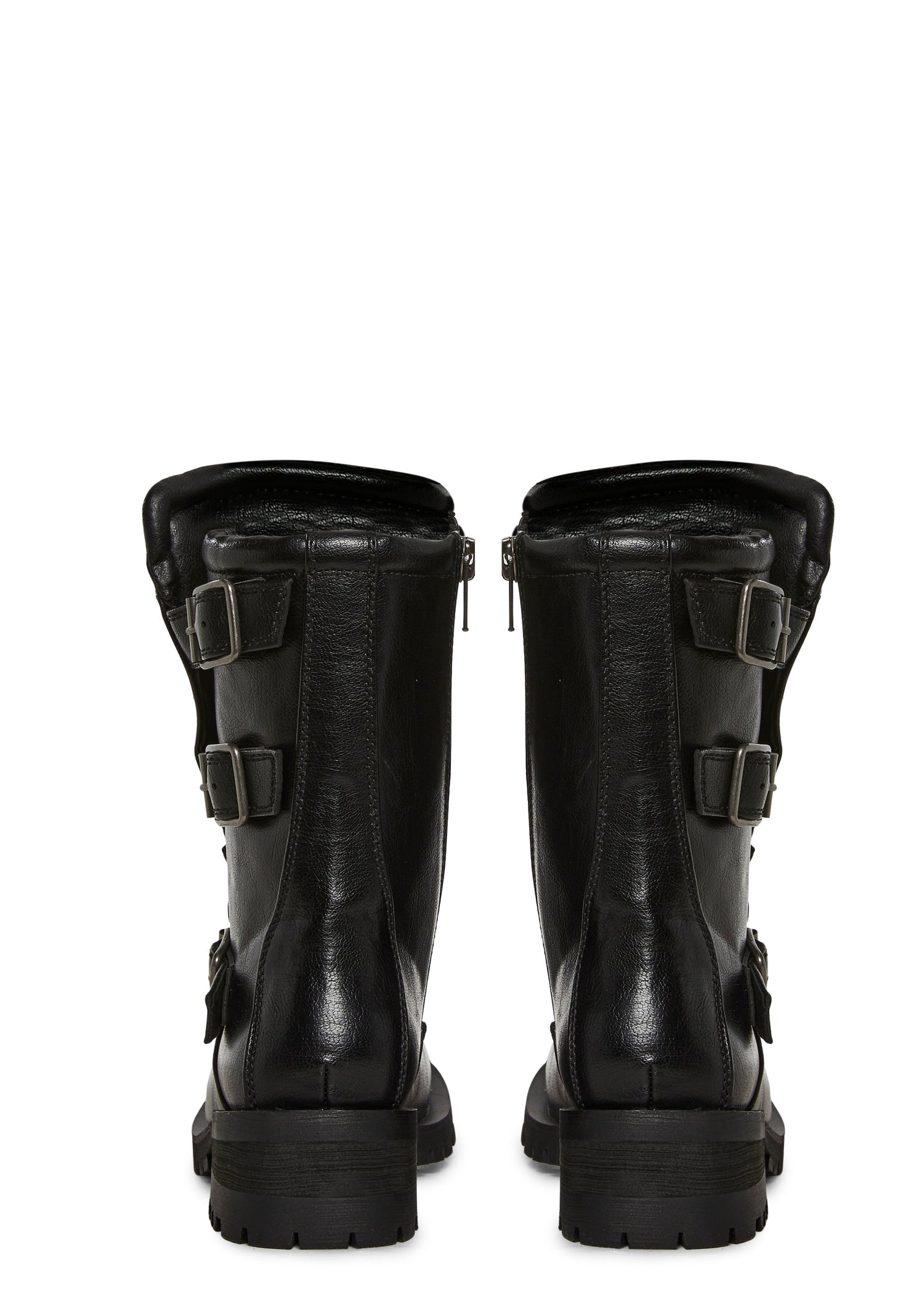 Pull On Studded Wrap Boots