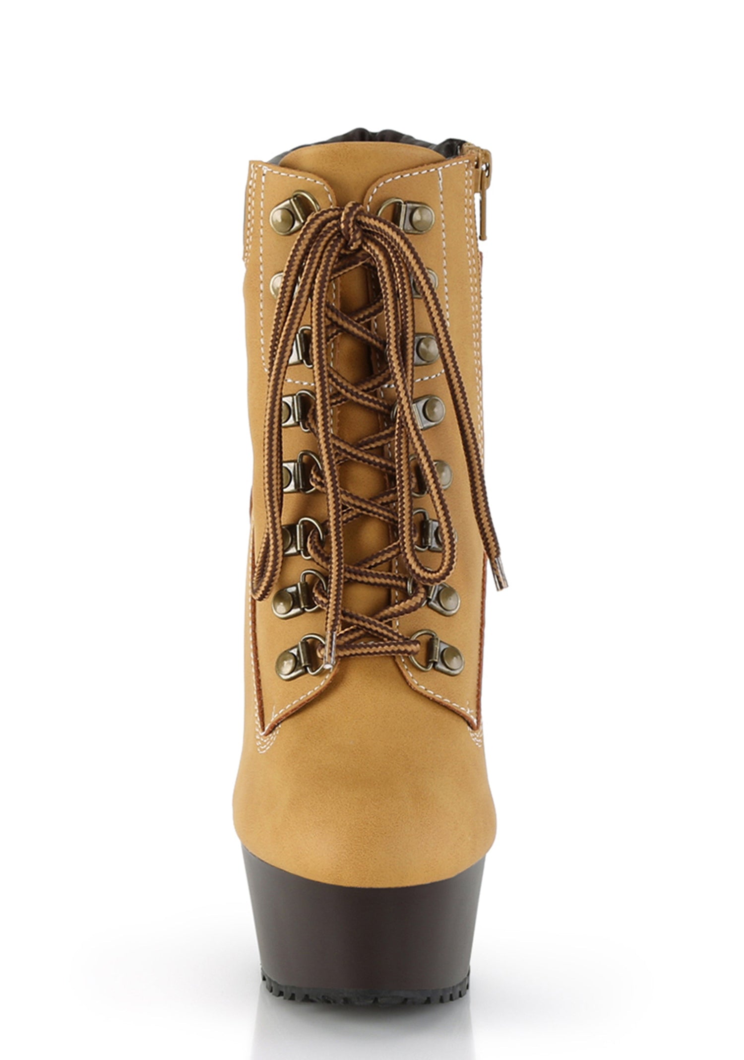 Delight-600TL-02 Lace-Up Booties
