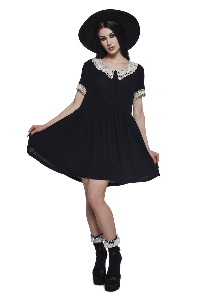 Goth Doll Mini Dress