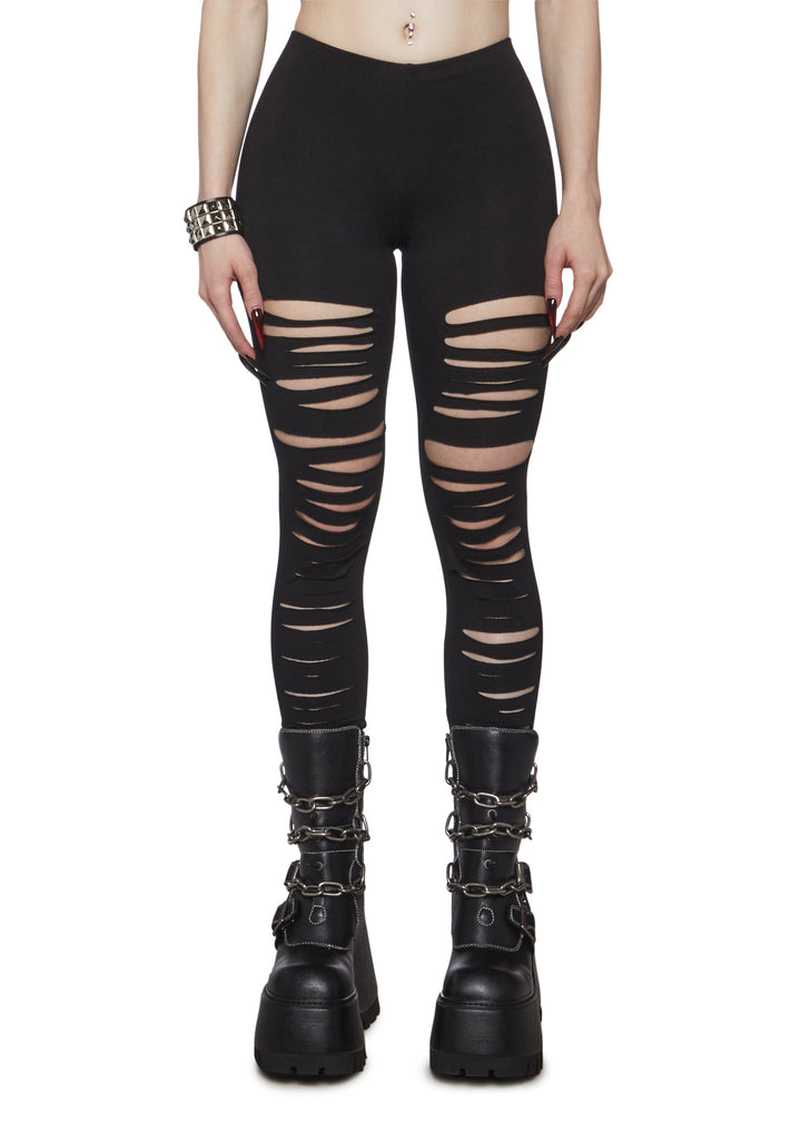 Crypt Creeper Shredded Leggings