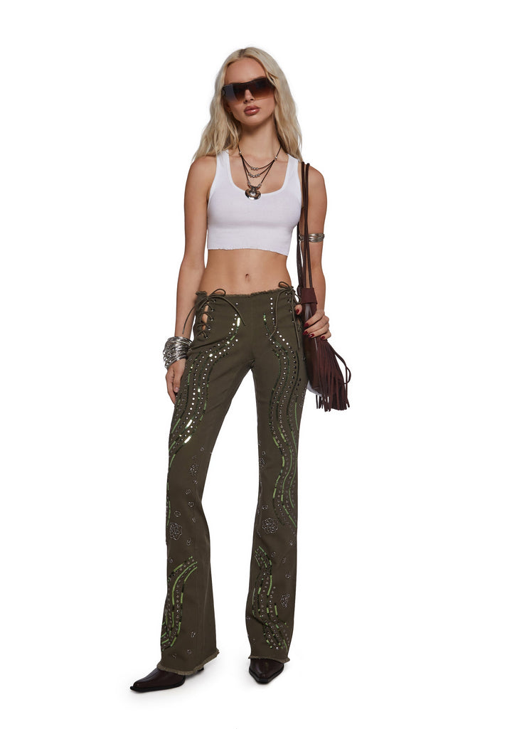 Tina Embellished Pants